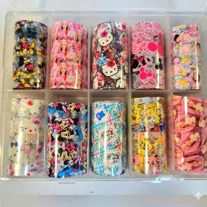 Mini Mouse | Hello Kitty | Barbie | Nail Foil